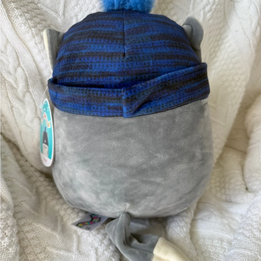 Tilman the Husky with Hat 8” Stuffed Plush - Picture 2 of 3